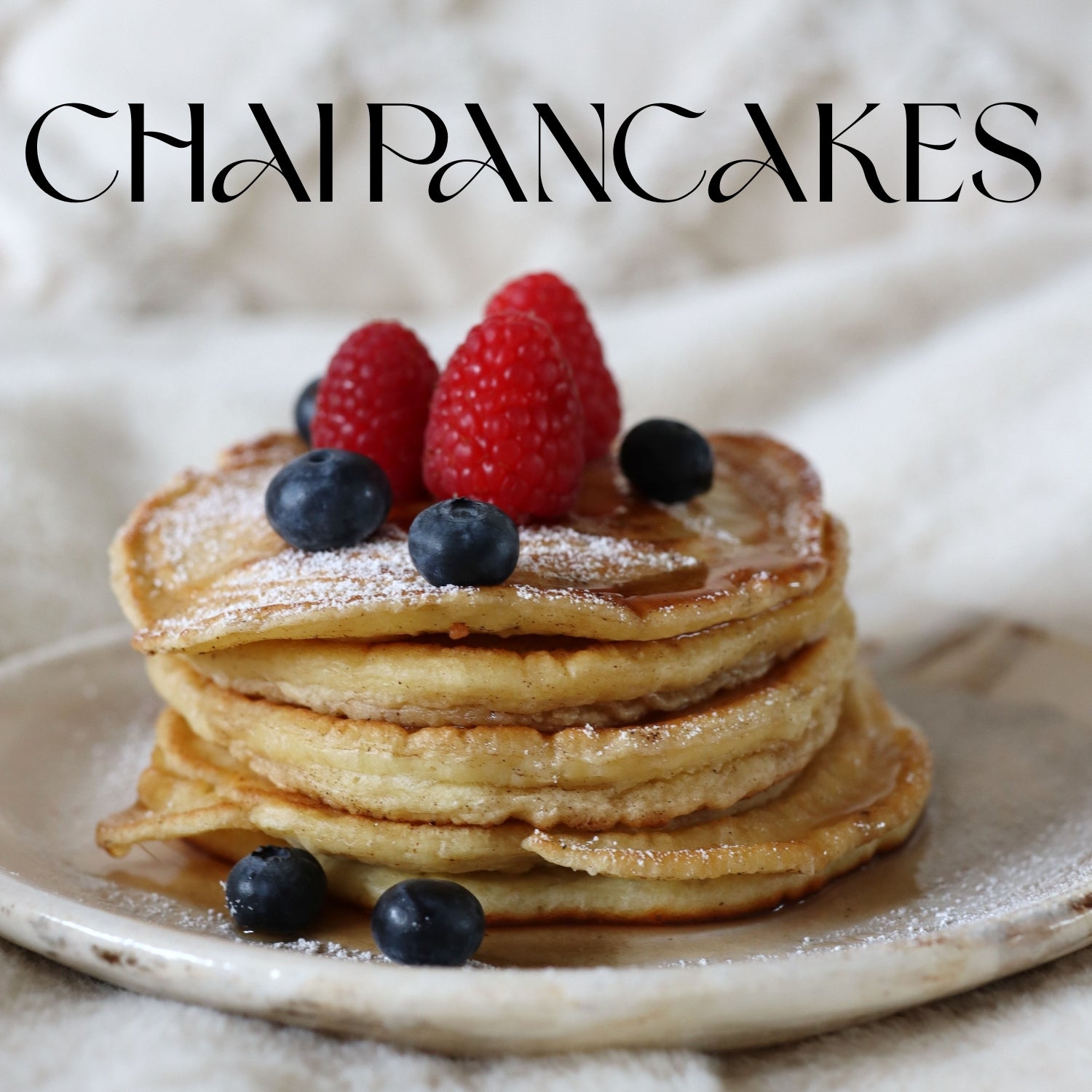 Chai Pancakes